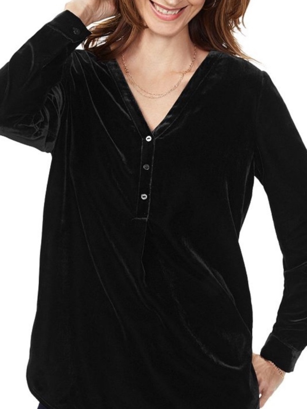NYDJ Uptown Velour Tunic